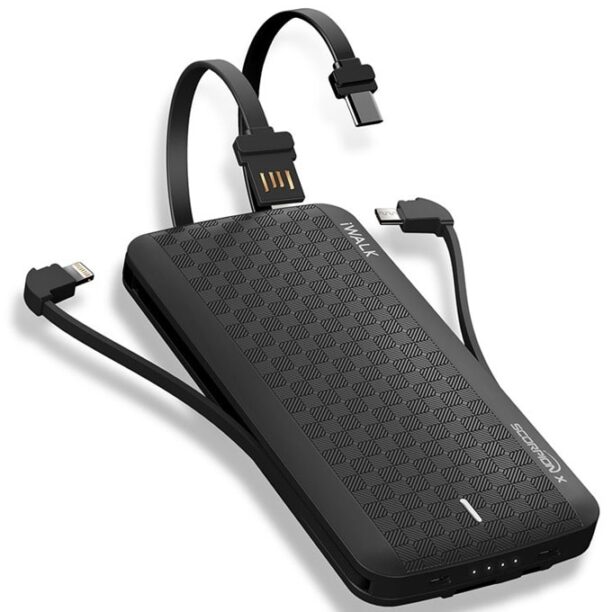 Външна батерия/power bank/ iWalk Scorpion 8000X Black (UBT8000X-001A)