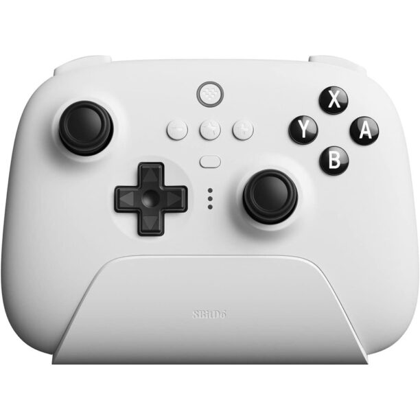 Геймпад 8Bitdo Ultimate Bluetooth & 2.4g Controller with Charging Dock White