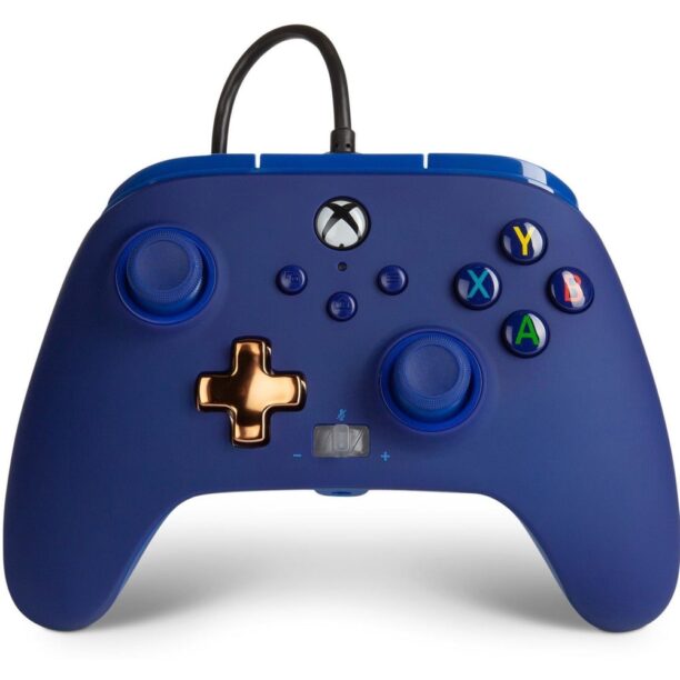 Геймпад PowerA Enhanced Midnight Blue за Xbox One/Series X/S/PC