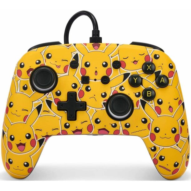 Геймпад PowerA Enhanced Pikachu Moods за Nintendo Switch