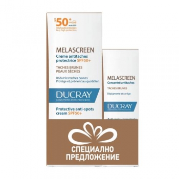 ДЮКРЕ МЕЛАСКРИЙН КРЕМ SPF50+50 мл.+ МЕЛАСКРИЙН Концентрат 30 мл. ПРОМО цена