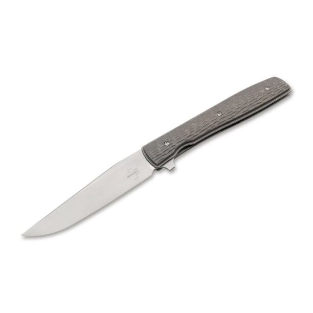 Джобен нож Boker Solingen Plus Urban Trapper Jigged Titanium цена