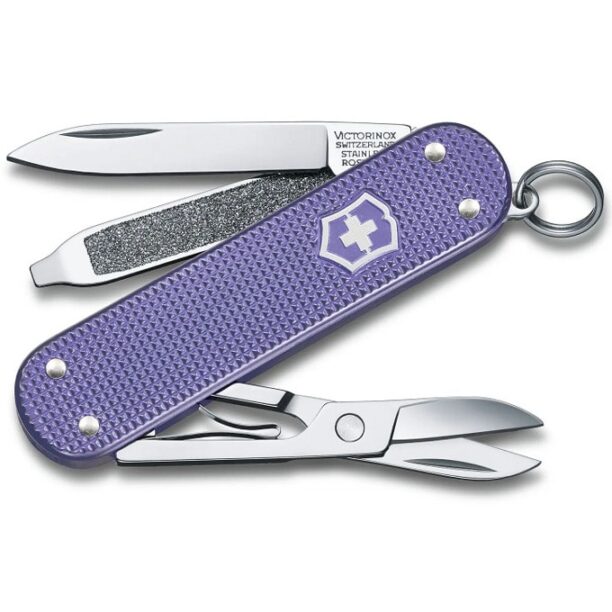 Джобен нож Victorinox Classic Alox Electric Lavender