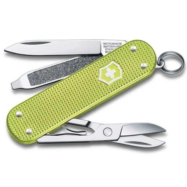 Джобен нож Victorinox Classic Alox Lime Twist