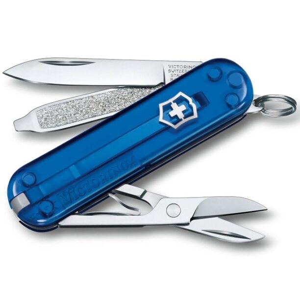 Джобен нож Victorinox Classic SD Transparent Deep Ocean