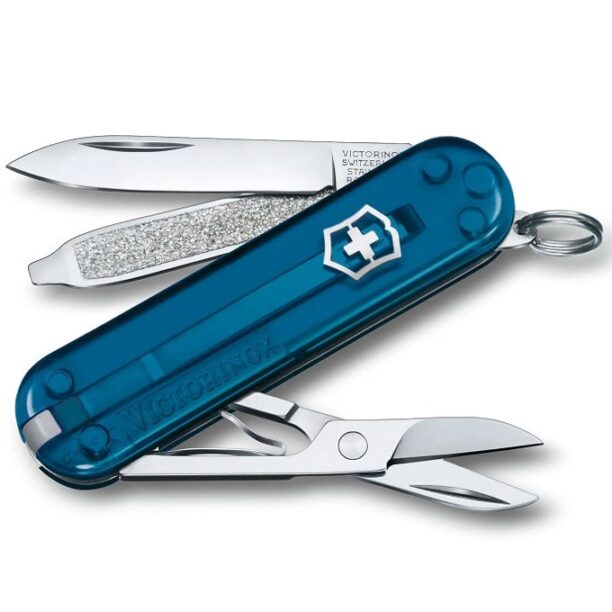 Джобен нож Victorinox Classic SD Transparent Sky High