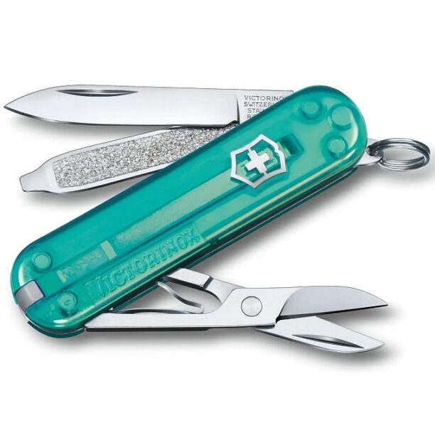 Джобен нож Victorinox Classic SD Transparent Tropical Surf