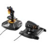 Джойстик Thrustmaster T-16000M FCS Hotas в комплект с дросел TWCS