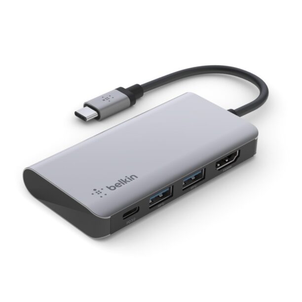 Докинг станция Belkin Connect 4-in-1 USB-C Multiport Hub PD