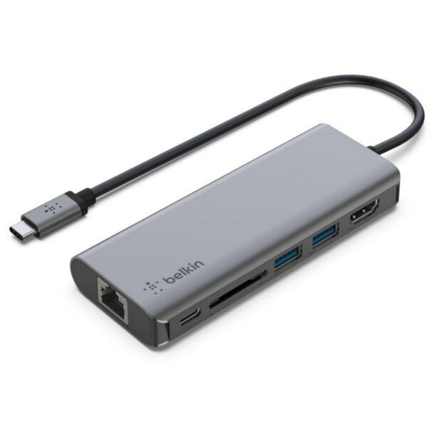 Докинг станция Belkin Connect 6-in-1 Multiport Hub