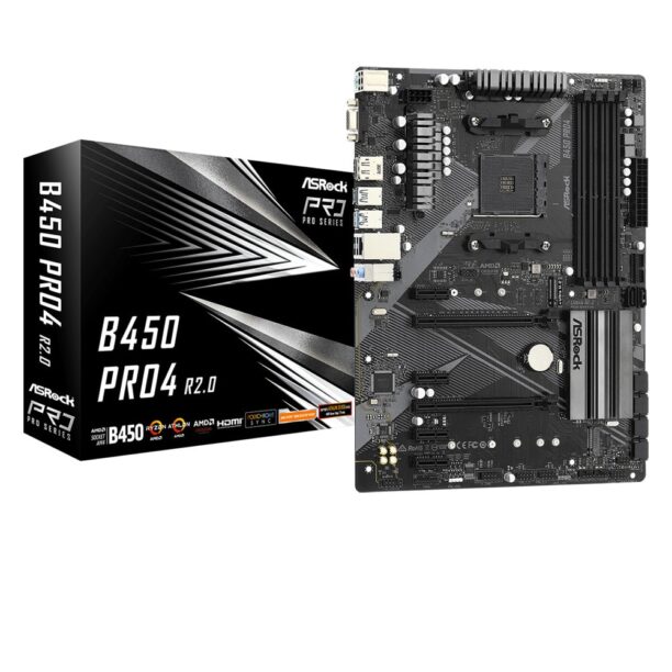 Дънна платка ASROCK B450 PRO4 R2.0