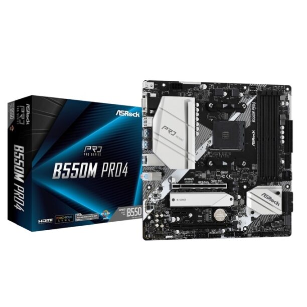 Дънна платка ASRock B550M Pro4