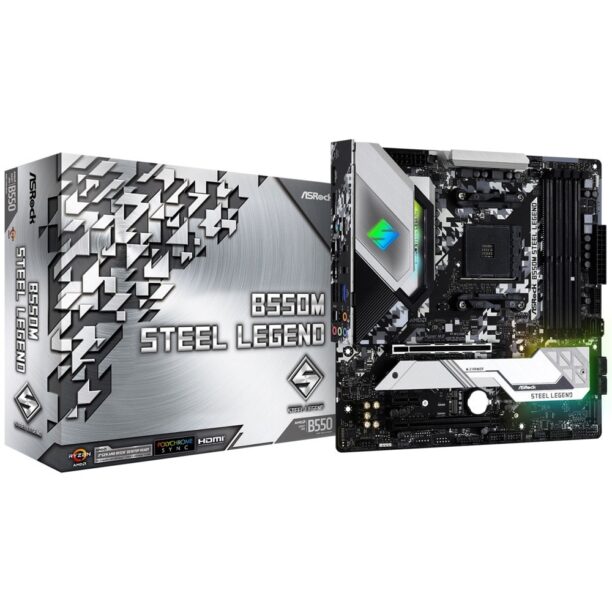 Дънна платка ASRock B550M STEEL LEGEND