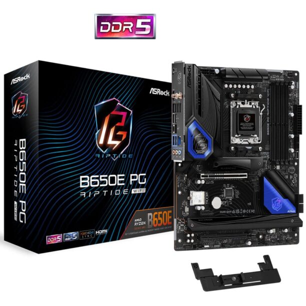 Дънна платка ASRock B650E PG Riptide WiFi