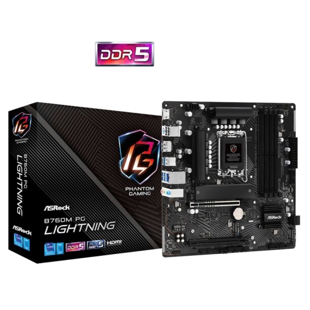 Дънна платка ASRock B760M PG Lightning