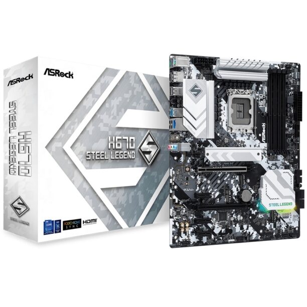 Дънна платка ASRock H670 Steel Legend