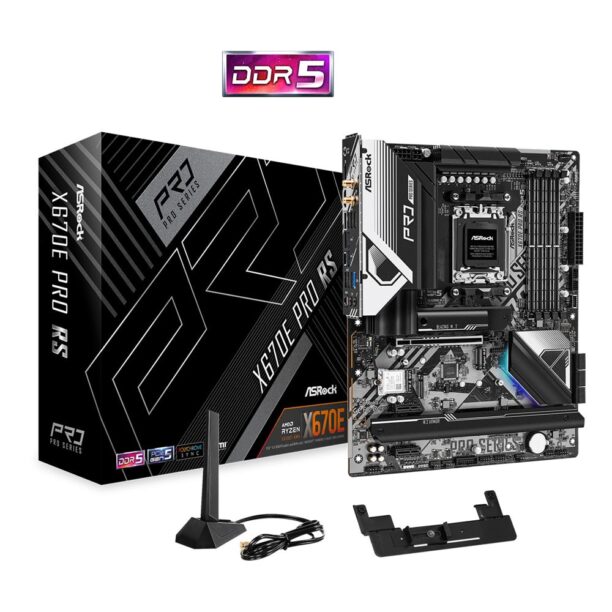 Дънна платка ASRock X670E Pro RS (90-MXBJ70-A0UAYZ)