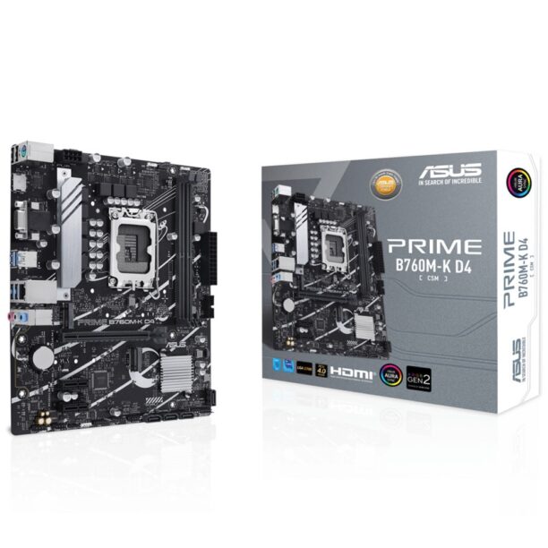 Дънна платка ASUS PRIME B760M-K D4