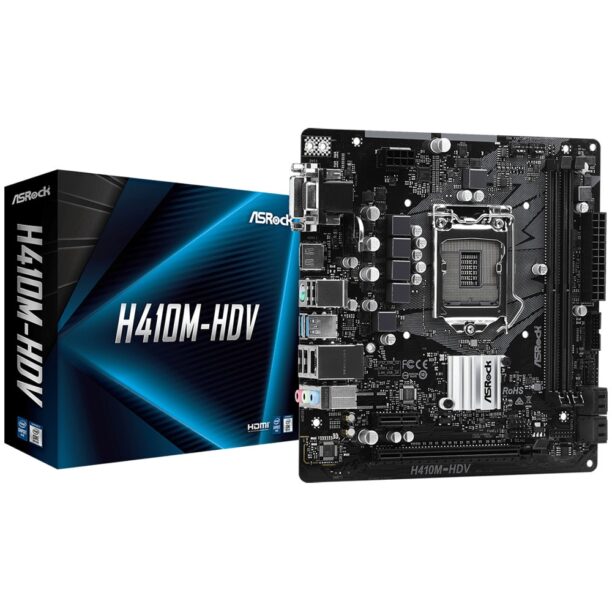 Дънна платка Asrock H410M-HDV (Refurbished)