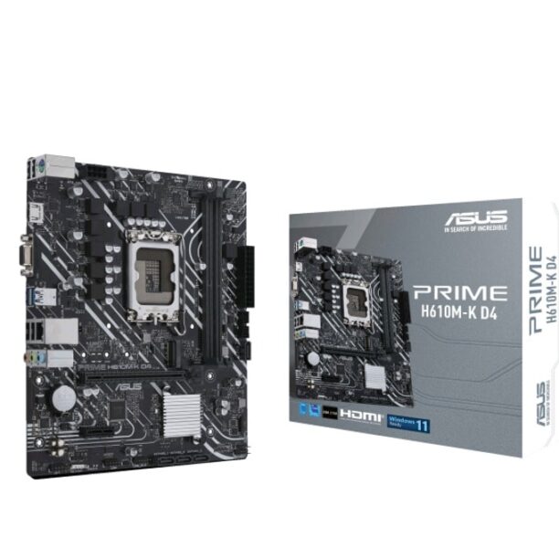 Дънна платка Asus PRIME H610M-K D4