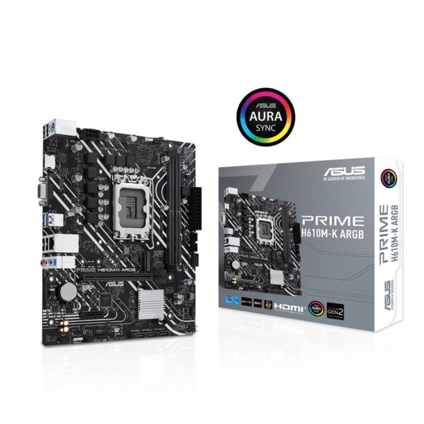 Дънна платка Asus Prime H610M-K ARGB