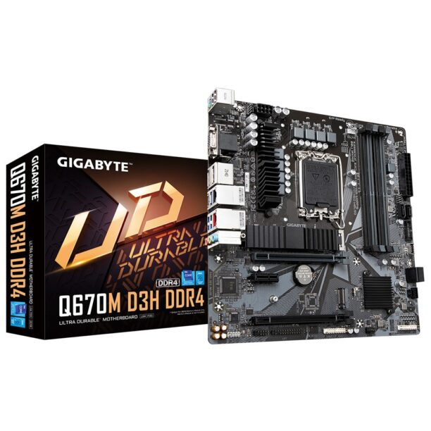 Дънна платка GIGABYTE Q670M DS3H