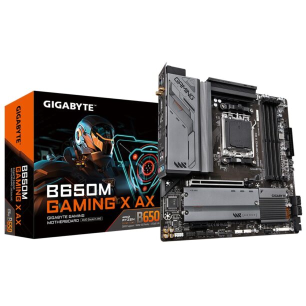 Дънна платка Gigabyte B650M GAMING X AX