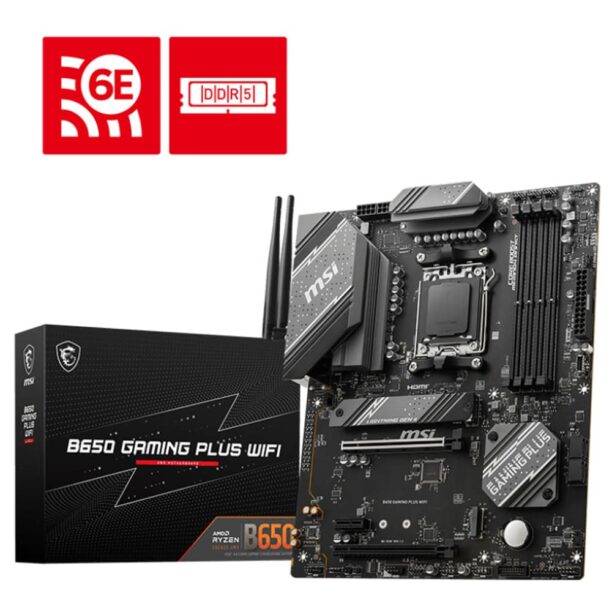 Дънна платка MSI B650 GAMING PLUS WIFI