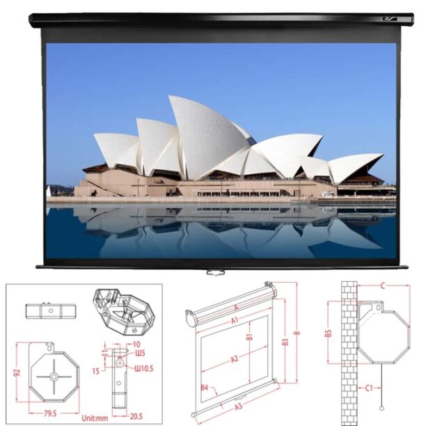 Екран Elite Screens 99" (251.46 cm)