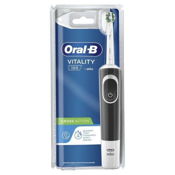 Ел. четка за зъби Oral B D100 CROSS ACT.BL. 6/21/6