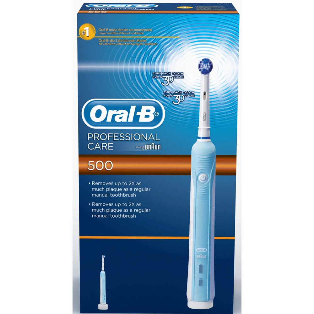 Ел. четка за зъби Oral-B Pro 500 (D16.513)