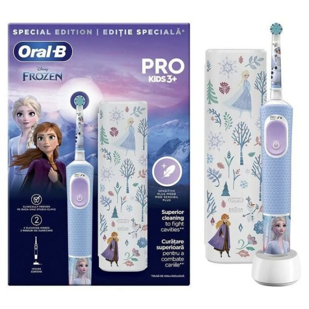 Ел. четка за зъби Oral-B VIT PRO FROZEN+TC 6/8/6