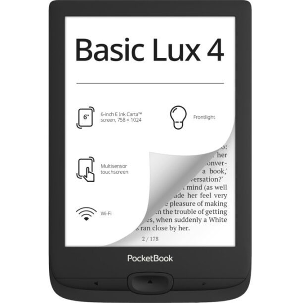 Електронна книга PocketBook Basic Lux 4