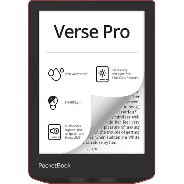 Електронна книга PocketBook Verse Pro Passion Red