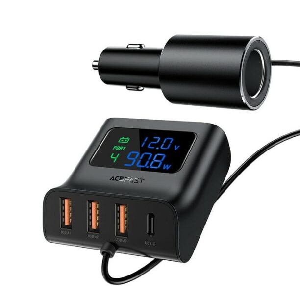 Зарядно за кола B8 Car Charger 90W