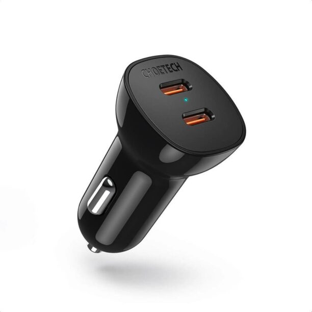 Зарядно за кола Choetech FCP Dual Quick Car Charger 40W (TC0008)