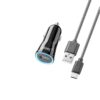 Зарядно за кола Ploos 6538 с включен USB Type-C кабел