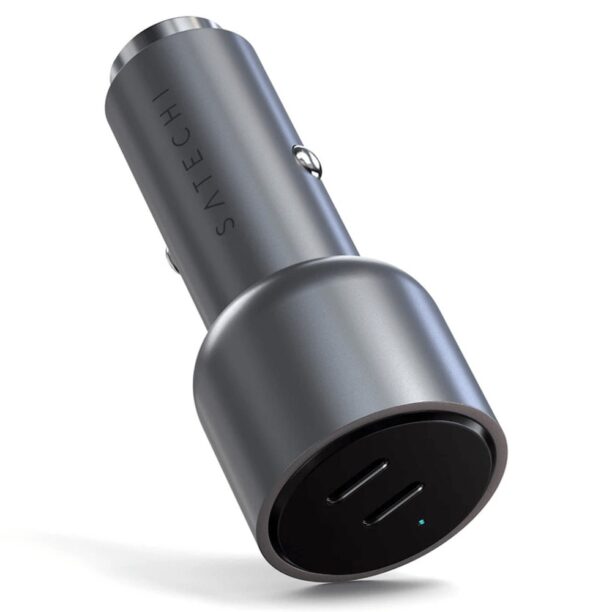 Зарядно за кола Satechi Dual USB-C PD Car Charger 40W (ST-U2C40CCM)