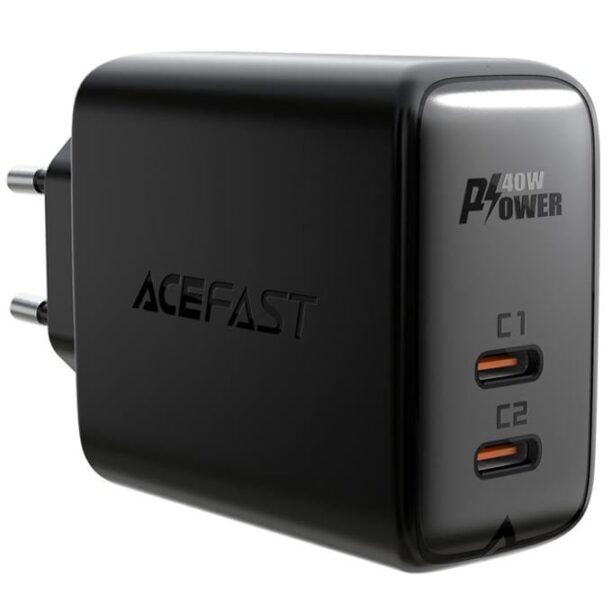 Зарядно устройство Acefast Dual Fast 40W Charger A9 (A9PD40W)