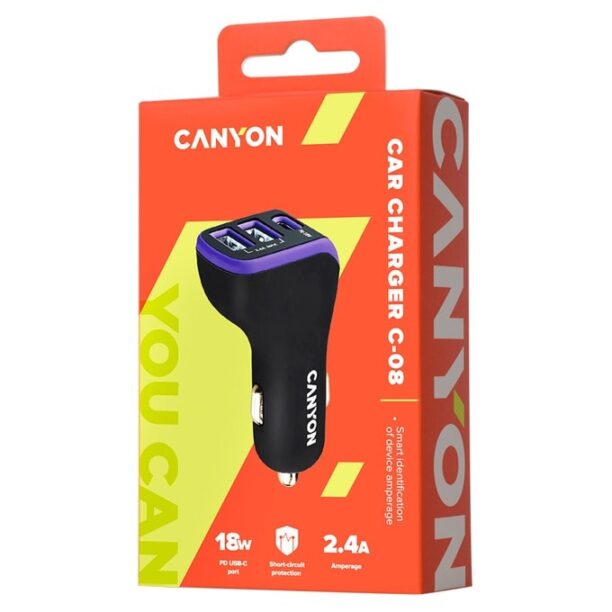 Зарядно устройство Canyon CNE-CCA08PU