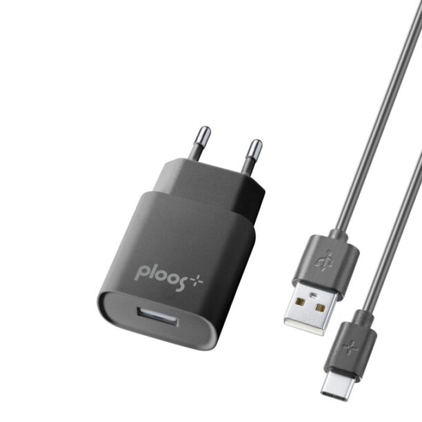 Зарядно устройство Ploos 6551 с включен USB Type-C кабел