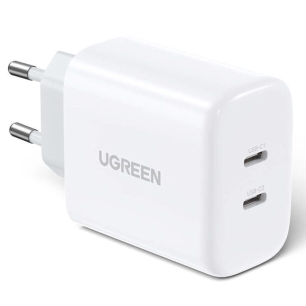 Зарядно устройство Ugreen Travel Wall Charger Power Delivery 40W (10343)