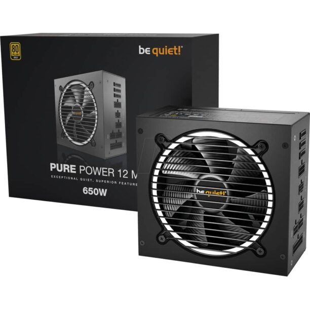 Захранване Be Quiet! PURE POWER 12 M 650W (BN342)