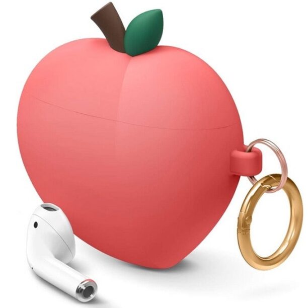 Защитен калъф Elago Peach Design за Apple Airpods / Apple Airpods 2