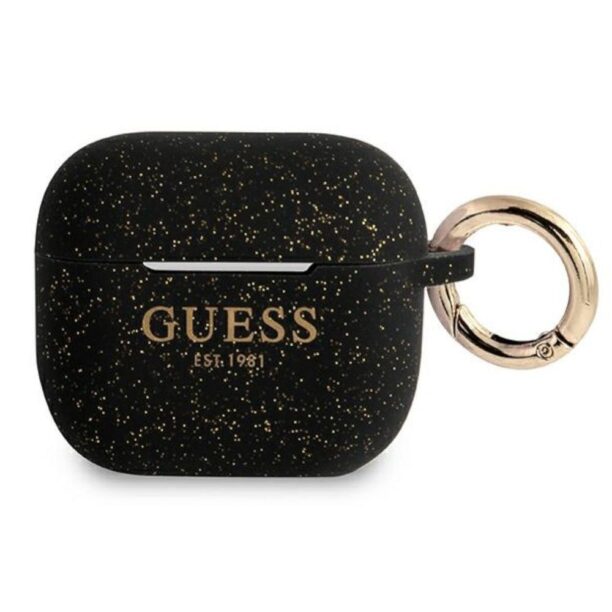 Защитен калъф Guess AirPods 3 Silicone Glitter Case