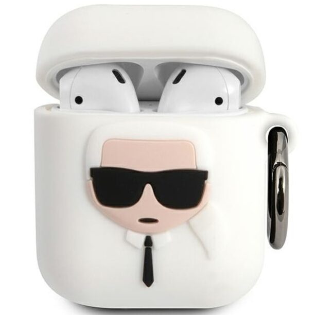 Защитен калъф за Apple Karl Lagerfeld Airpods Ikonik Silicone Case