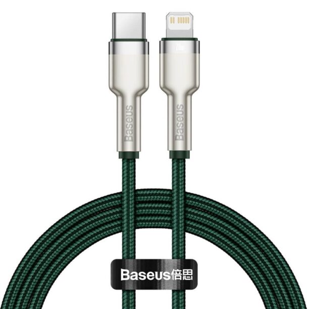 Кабел Baseus Cafule Metal Series USB-C to Lightning Cable (CATLJK-A01)