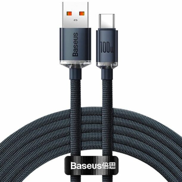 Кабел Baseus Crystal Shine USB-A to USB-C Cable (CAJY000401)