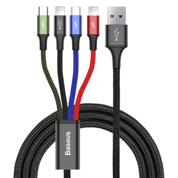 Кабел Baseus Fast 4-in-1 Charging Data Cable (CA1T4-A01)