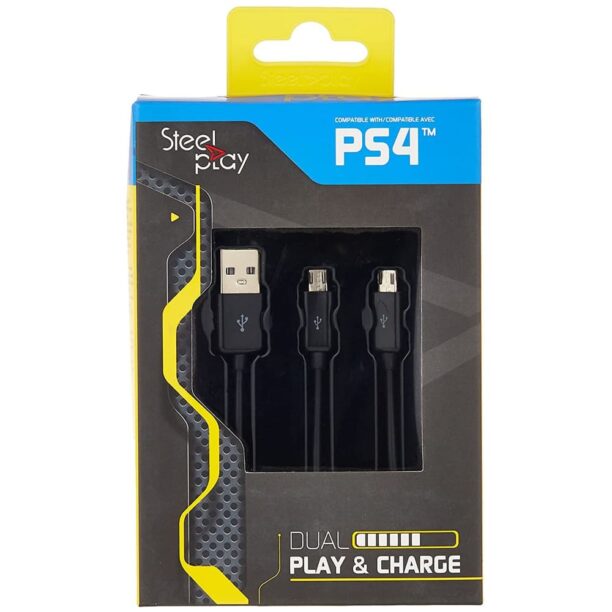 Кабел SteelPlay DUAL PLAY & CHARGE CABLE